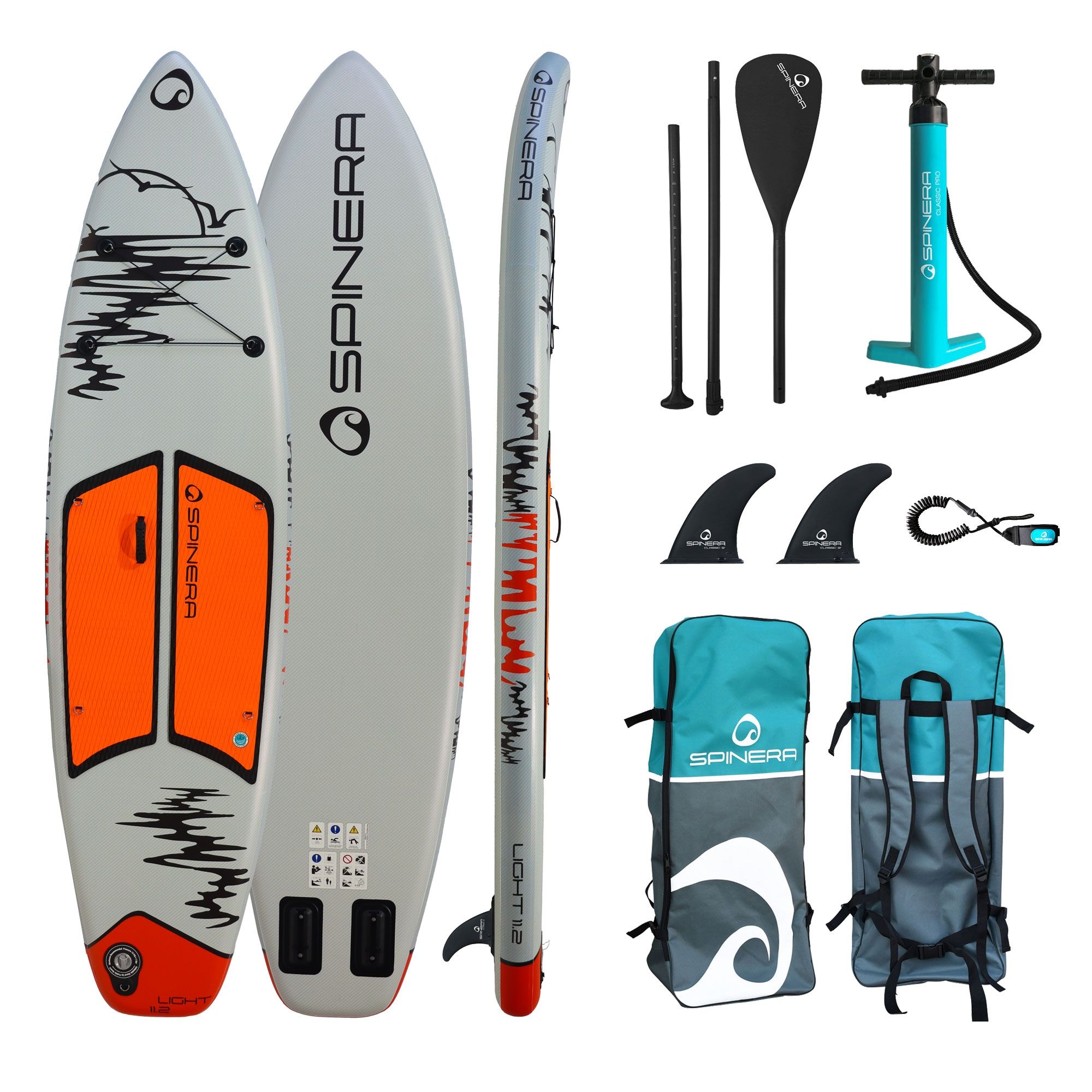 Spinera SUP Light 11.2 ULT - 340 x 84,5 x 15 cm